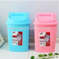 household plastic swing square dustbin 8L